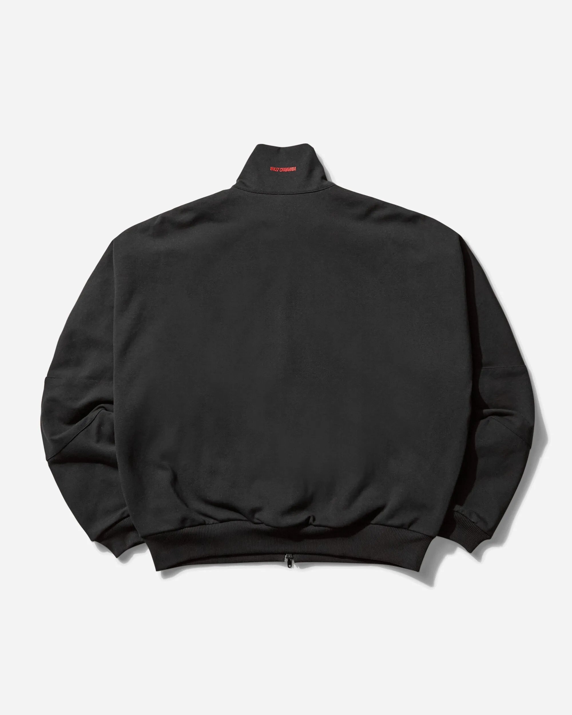 Men's Willy Chavarria Knit Track Jacket Black