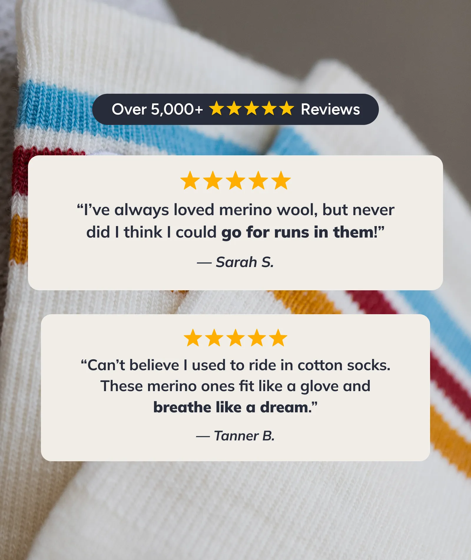 Merino Lite Crew Socks Slate