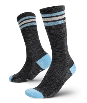 Merino Lite Crew Socks Slate