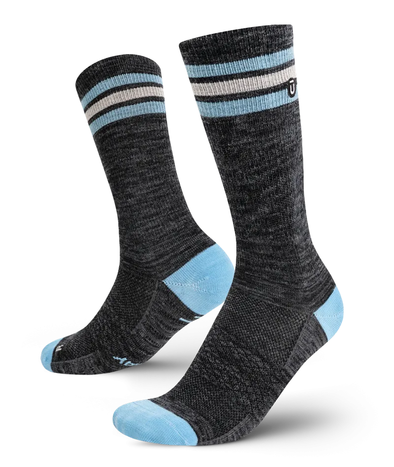 Merino Lite Crew Socks Slate