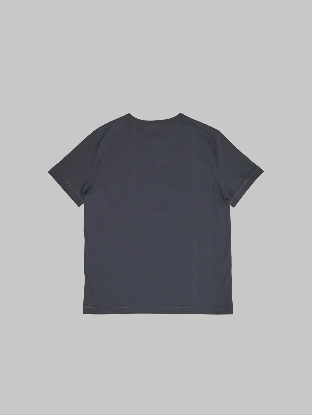 Merz b. Schwanen 215 2-Thread Heavyweight 7.2oz Crewneck Loopwheeled Classic Fit T-Shirt Charcoal