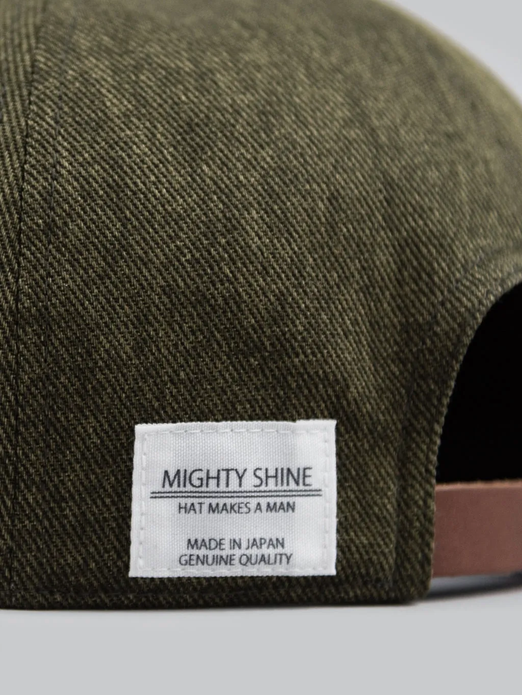 Mighty Shine Flip Cap C-Twill Khaki