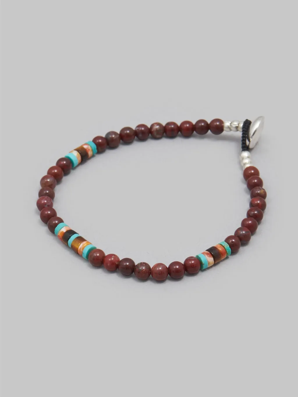 Mikia 4mm Stone Bracelet Poppy Jasper