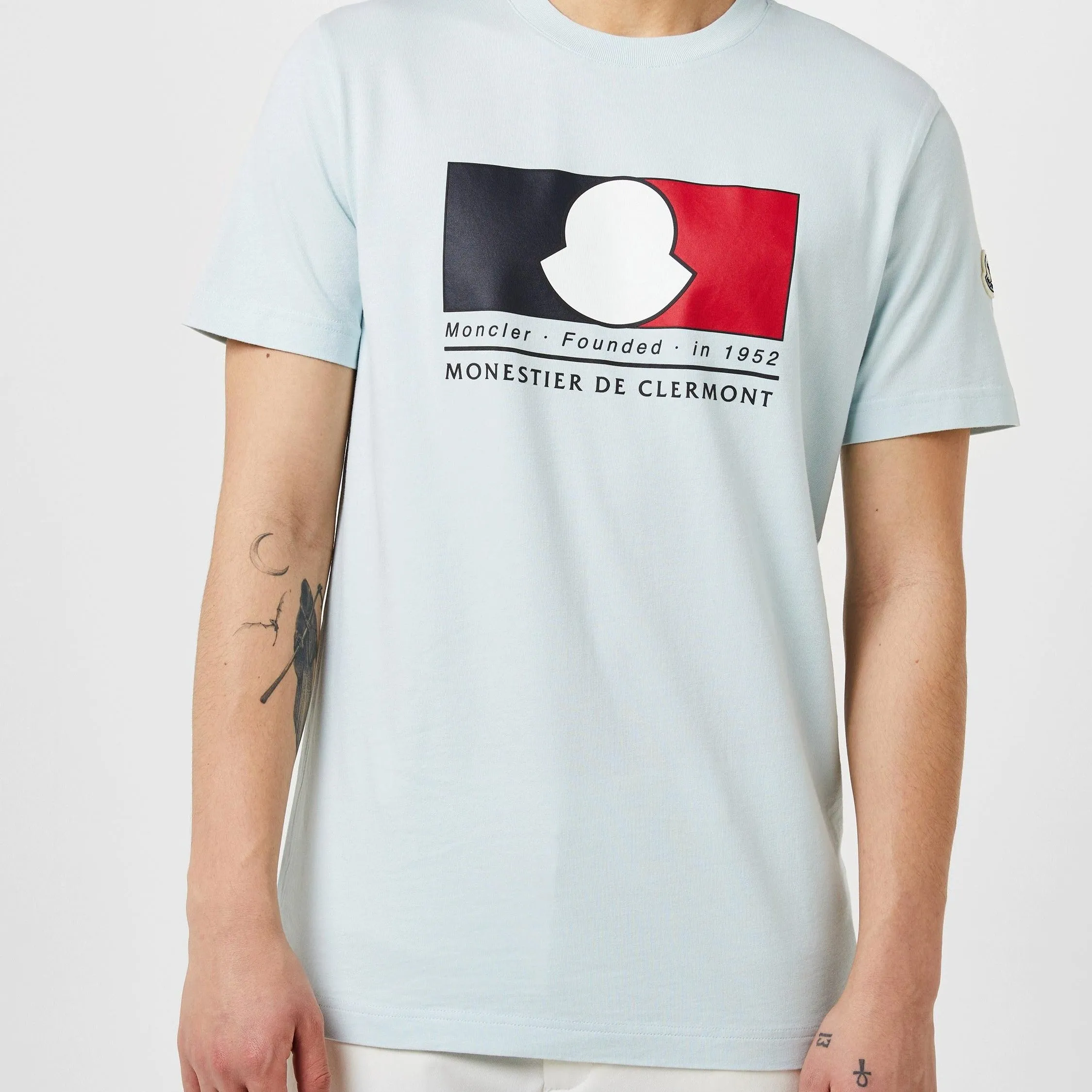 Moncler Tricolour Logo T-Shirt