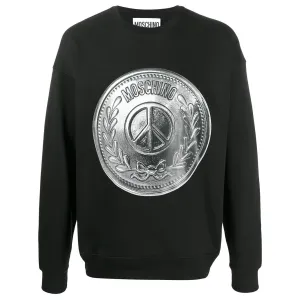 Moschino Black Logo Sweatshirt