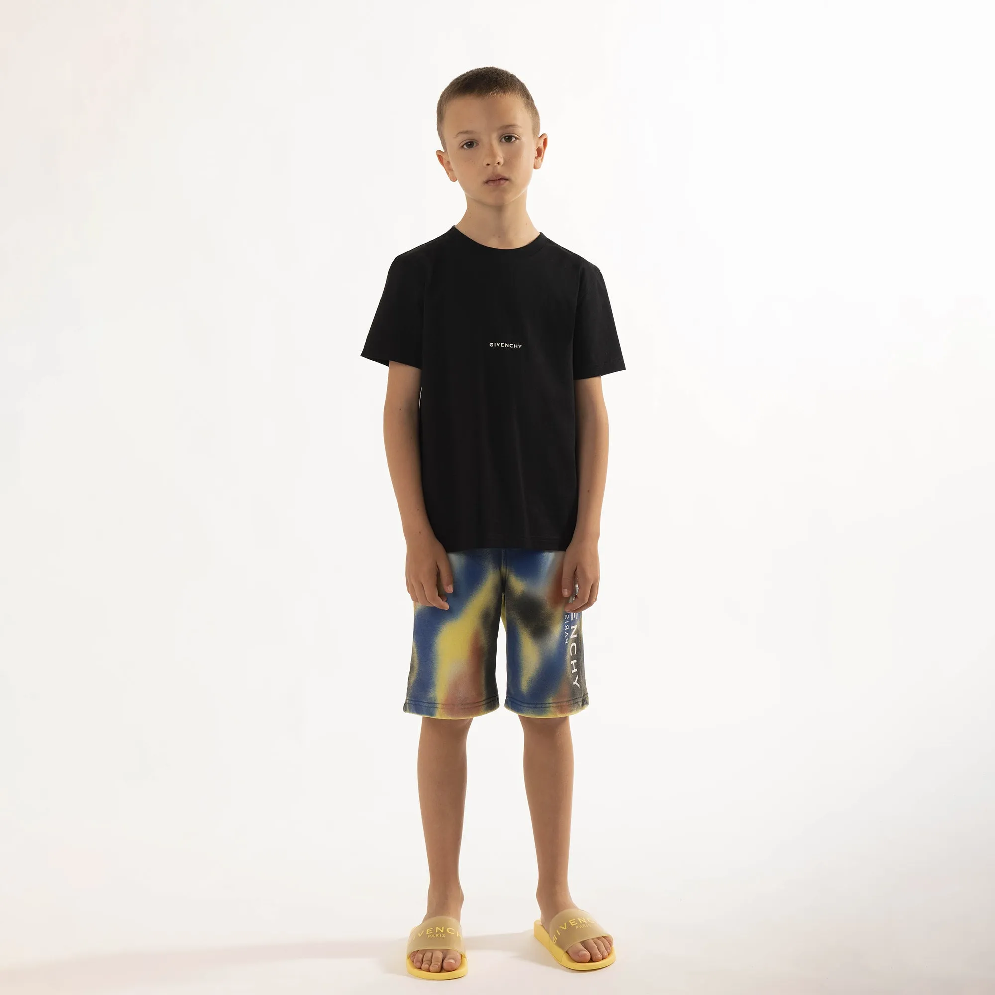 Multicolor Logo Shorts