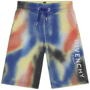 Multicolor Logo Shorts