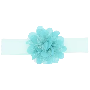 Multicolored Glistening Flower Headband
