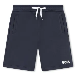 Navy Logo Sweatshorts