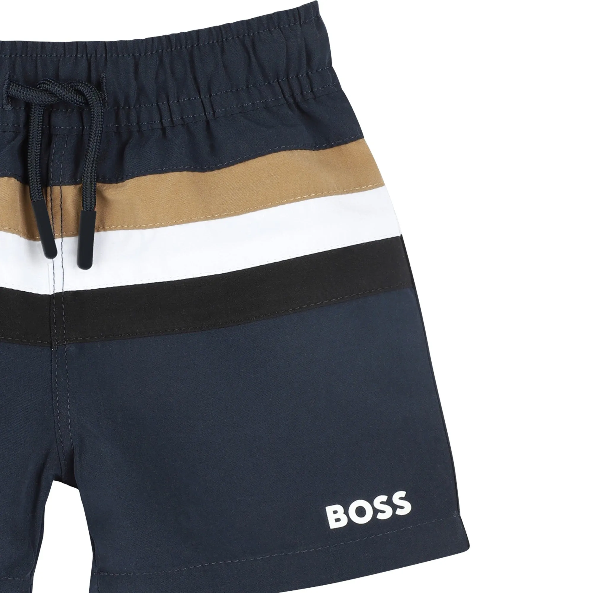 Navy Neutral Block Swim Shorts