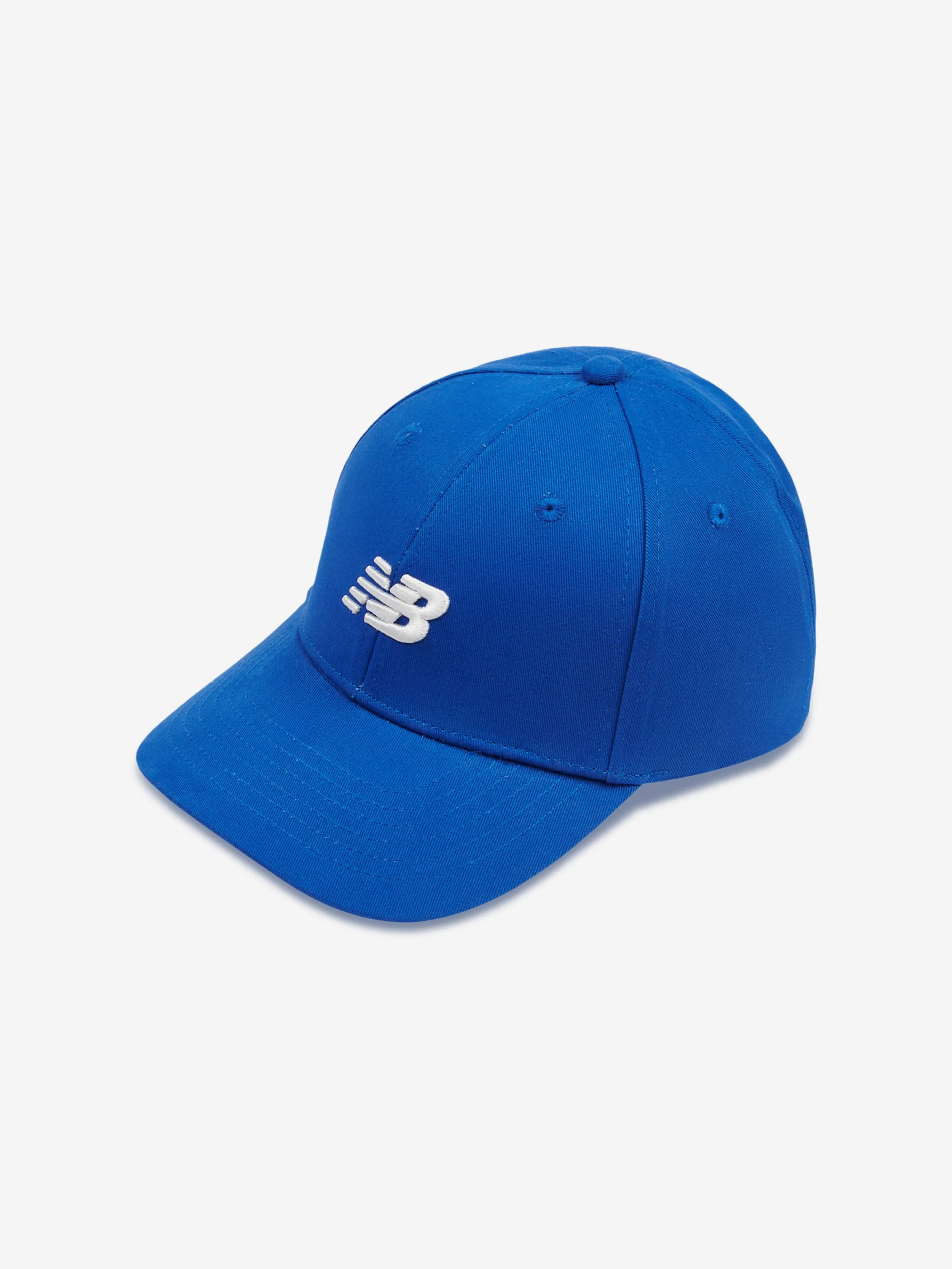 New Balance Boys Small Logo Cap in Blue