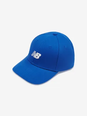 New Balance Boys Small Logo Cap in Blue