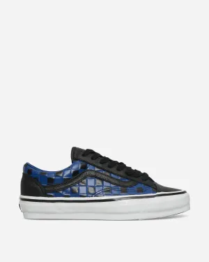 Old Skool 36 Vibram Leather Check Sneakers Black / True Blue