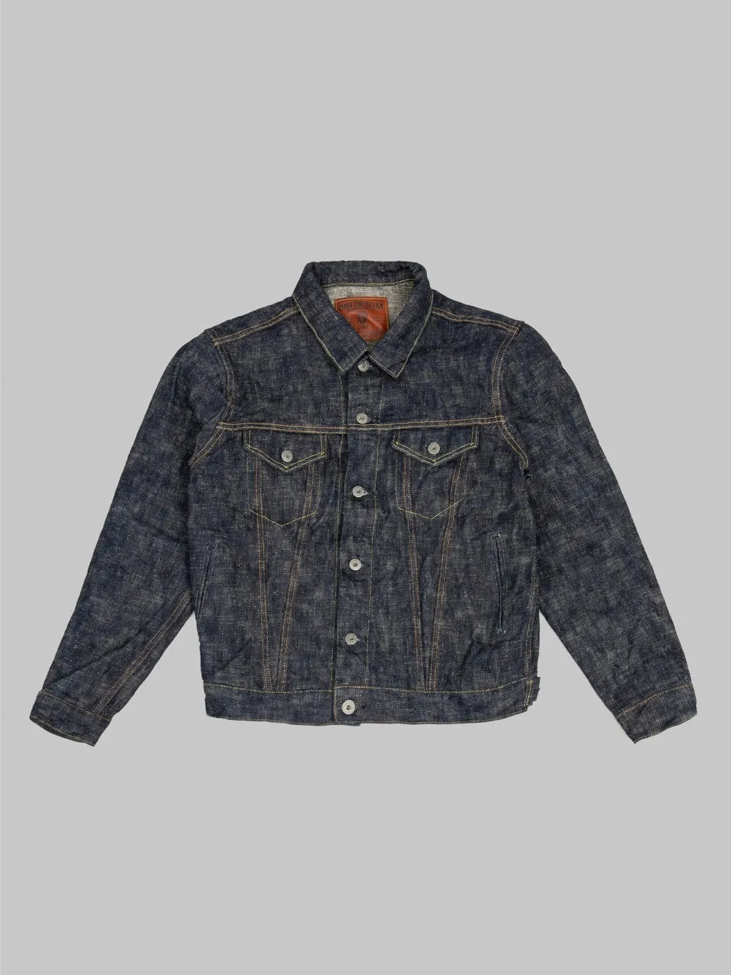 ONI Denim 02527P Kasuri 17oz Type III Jacket