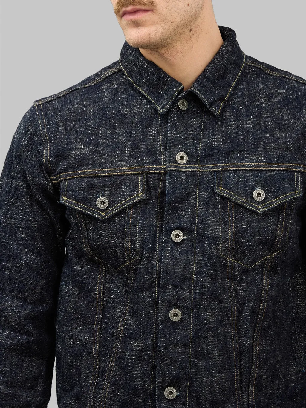 ONI Denim 02527P Kasuri 17oz Type III Jacket