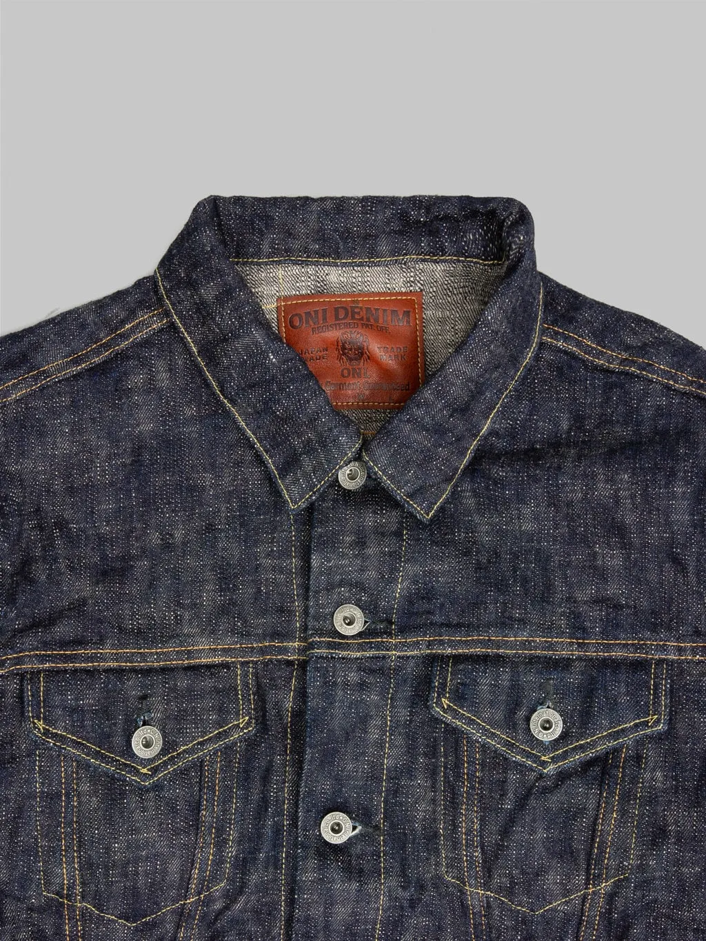 ONI Denim 02527P Kasuri 17oz Type III Jacket