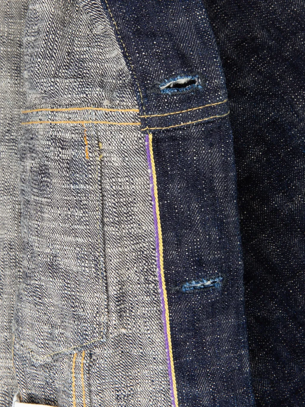 ONI Denim 02527P Kasuri 17oz Type III Jacket