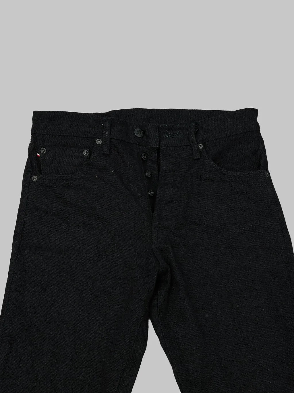 ONI Denim 622ZR-BKBK Secret Black Denim 20oz Relaxed Tapered Jeans