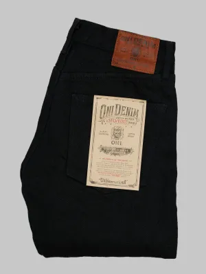 ONI Denim 622ZR-BKBK Secret Black Denim 20oz Relaxed Tapered Jeans