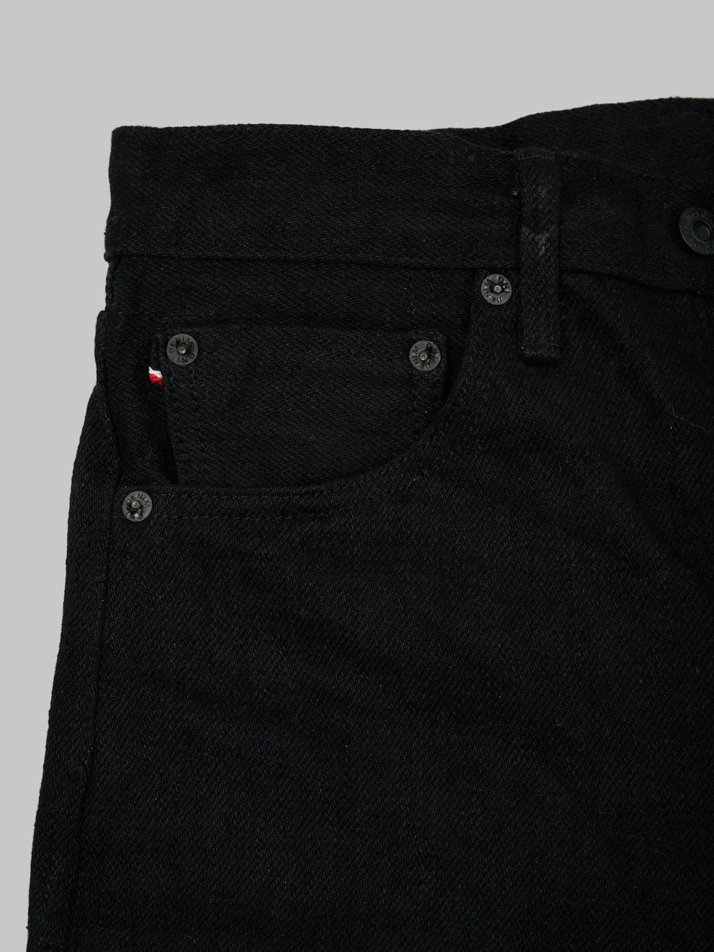 ONI Denim 622ZR-BKBK Secret Black Denim 20oz Relaxed Tapered Jeans