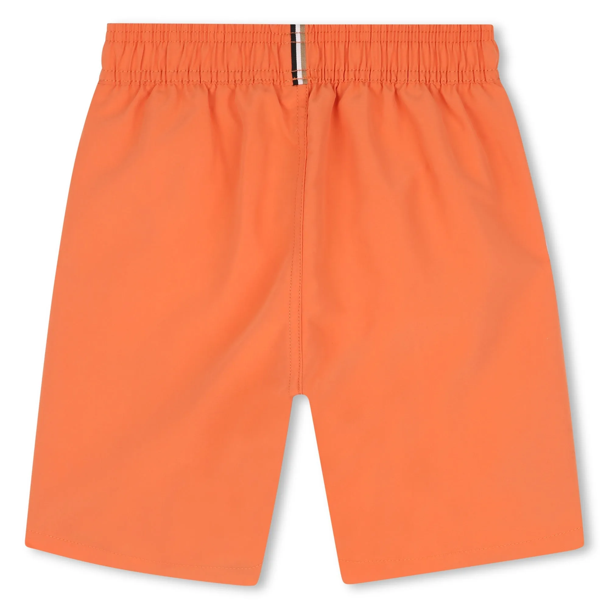 Orange Logo Swim Shorts