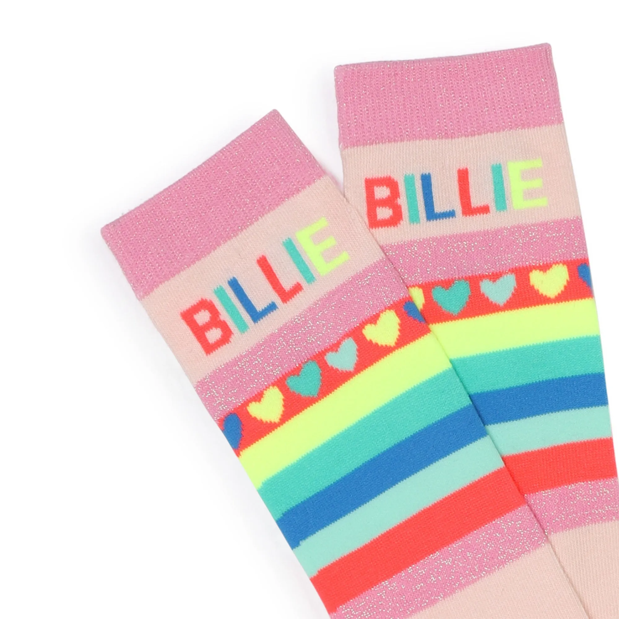 Pale Pink High Socks