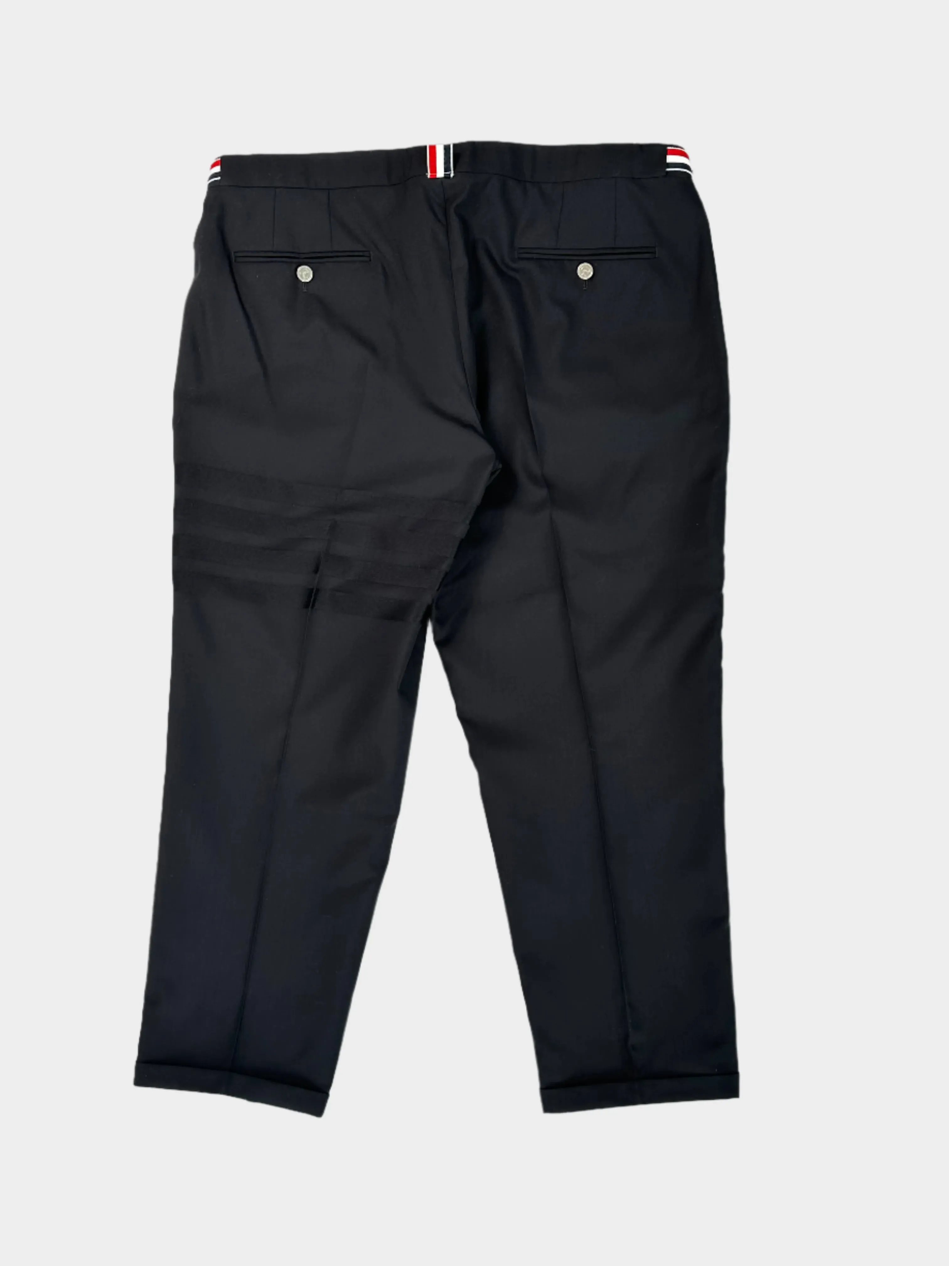 Pantaloni Eleganti Con Iconiche Strisce