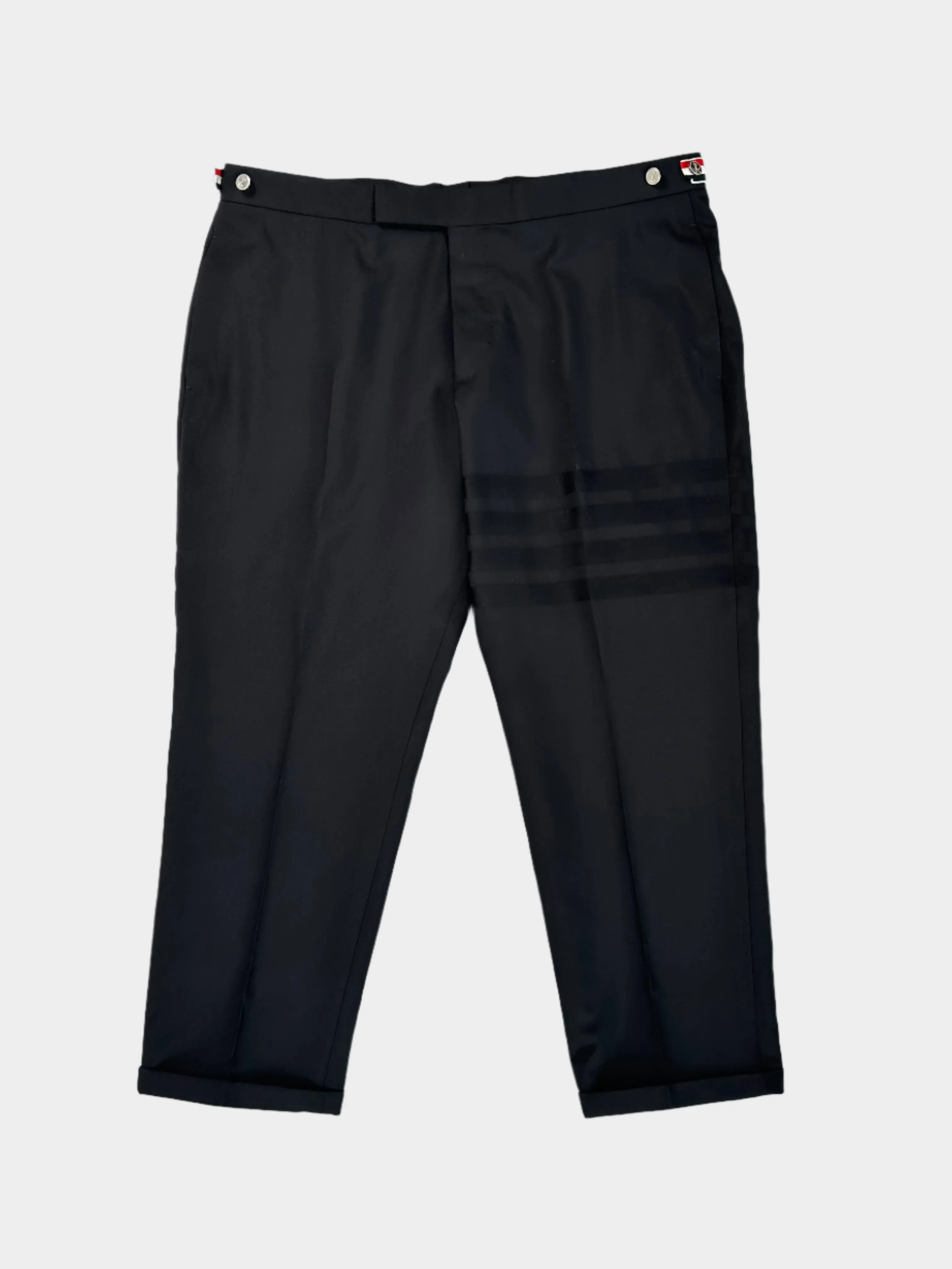Pantaloni Eleganti Con Iconiche Strisce