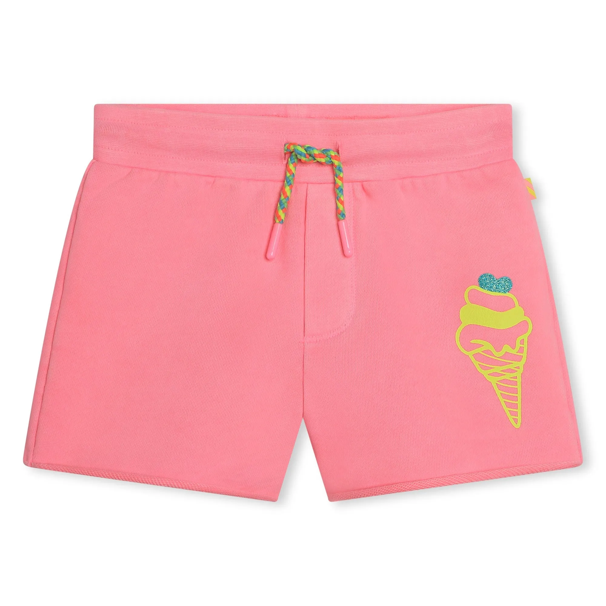Pink Ice Cream Graphic Shorts