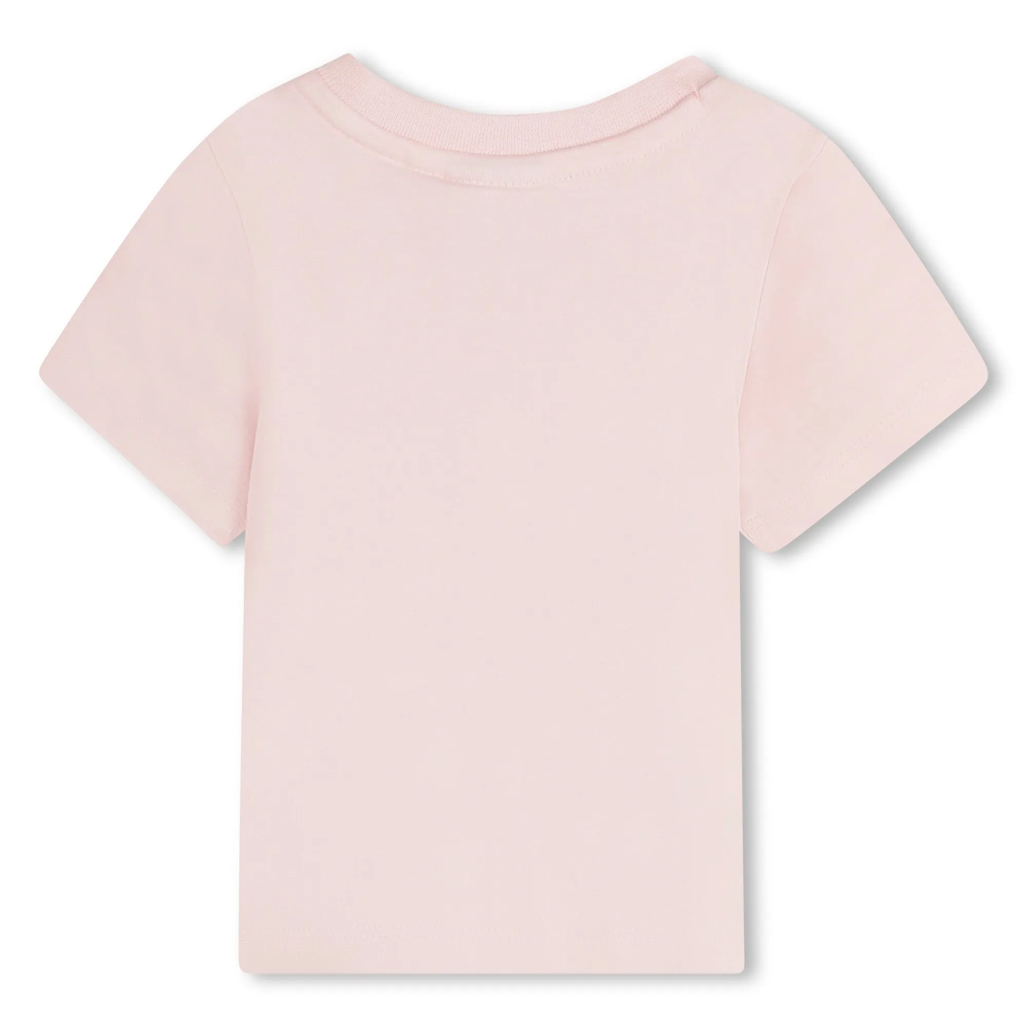 Pink Short Sleeve Imprint Logo T-Shirt