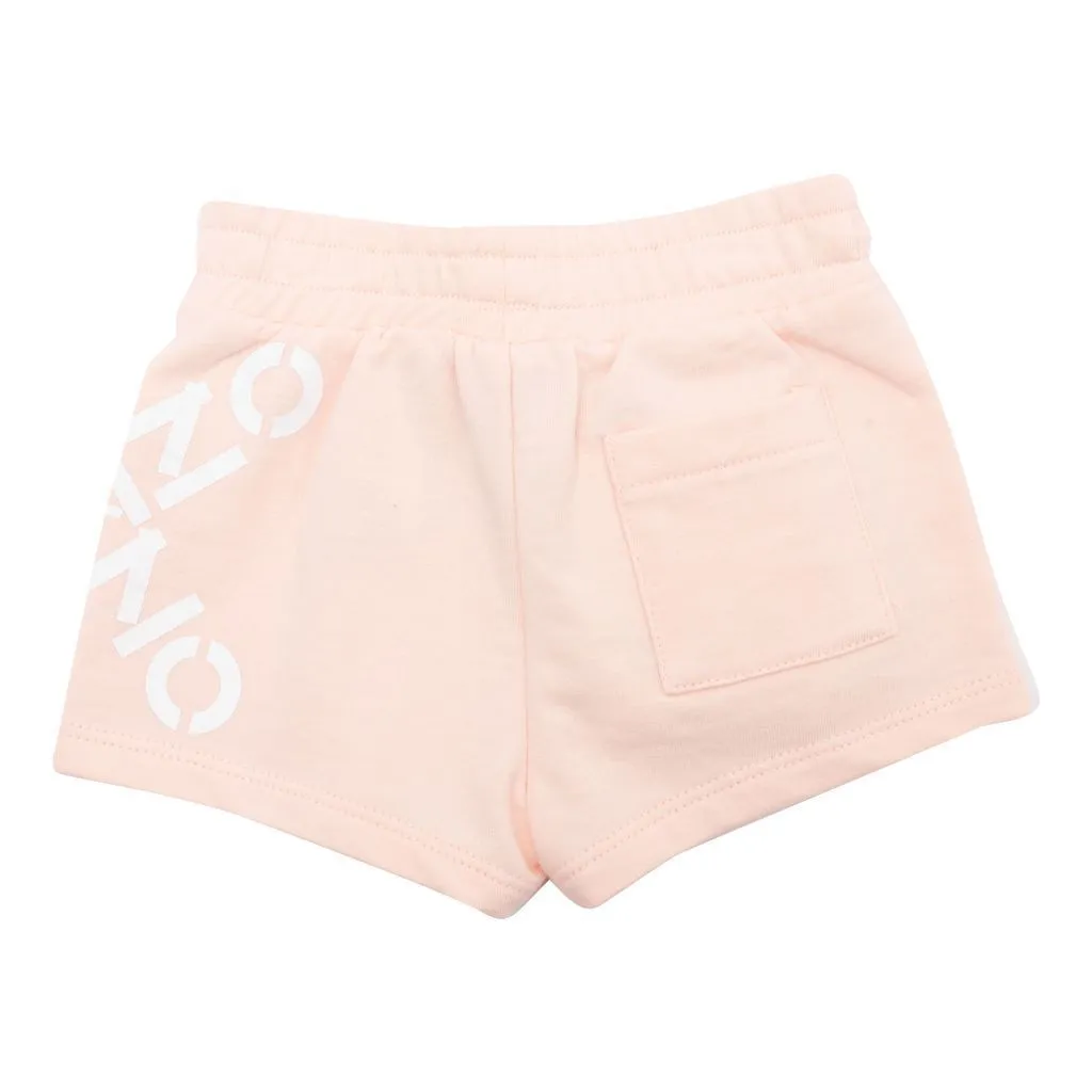 Pink X Logo Shorts
