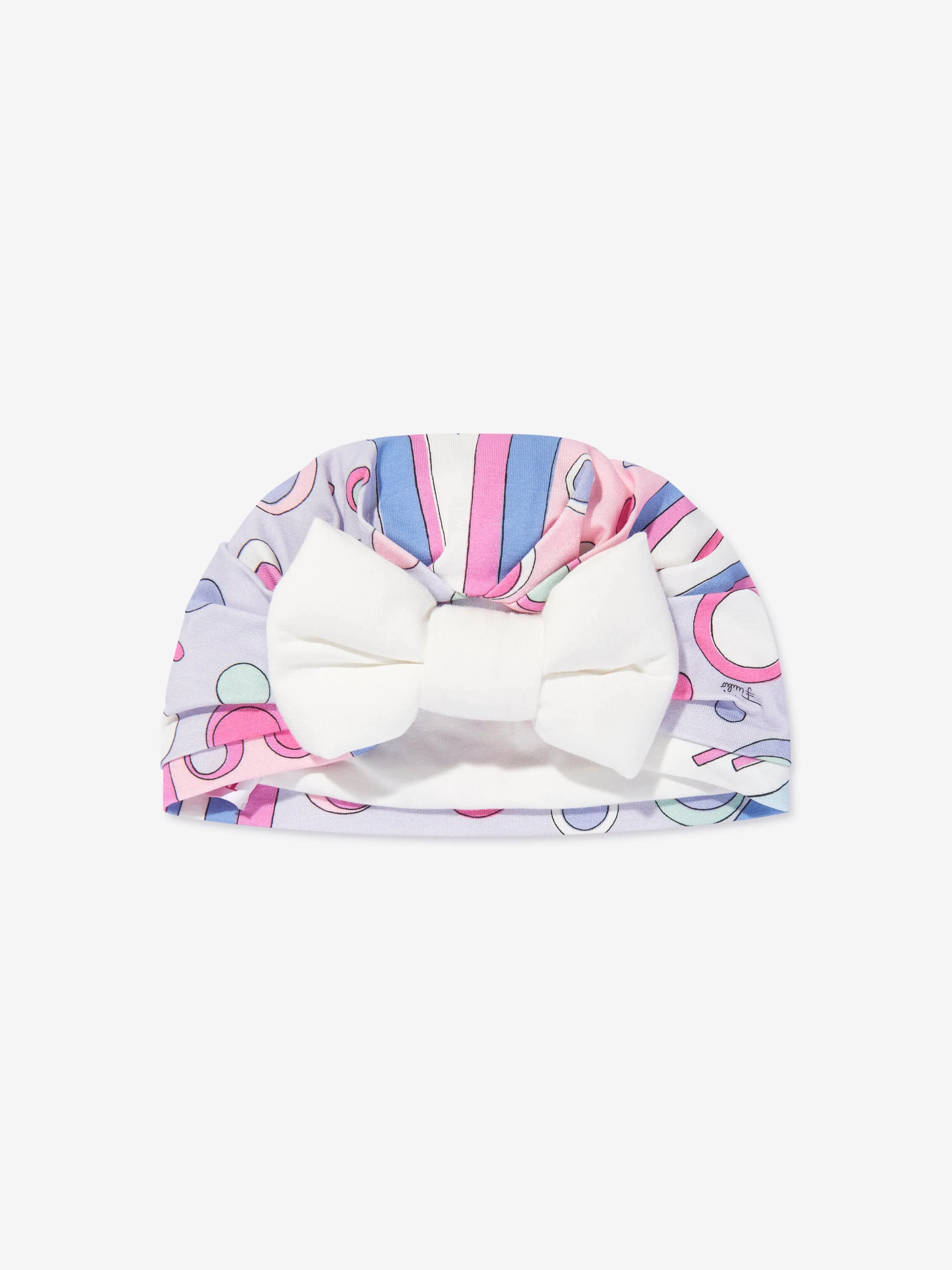 PUCCI Baby Girls Fontane Romper Set in Ivory