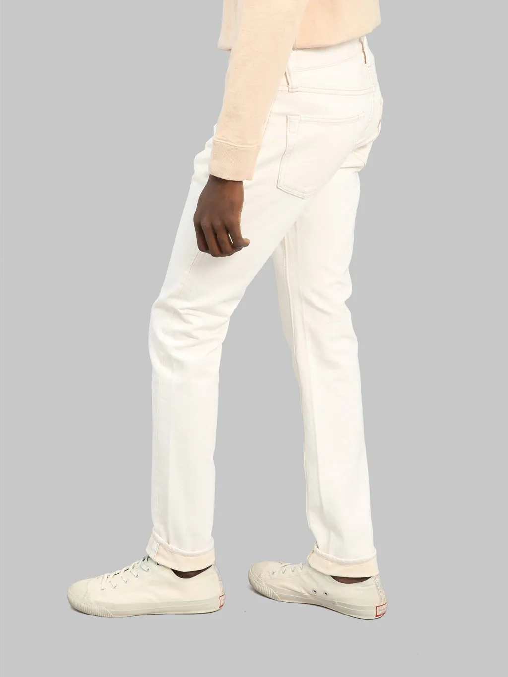 Pure Blue Japan 1172-2 14oz Ecru Denim Relaxed Tapered Jeans