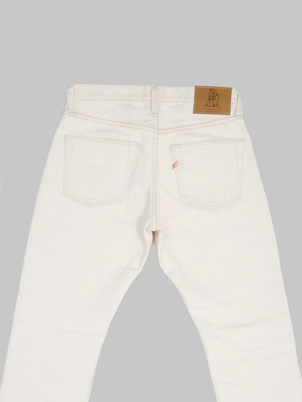 Pure Blue Japan 1172-2 14oz Ecru Denim Relaxed Tapered Jeans