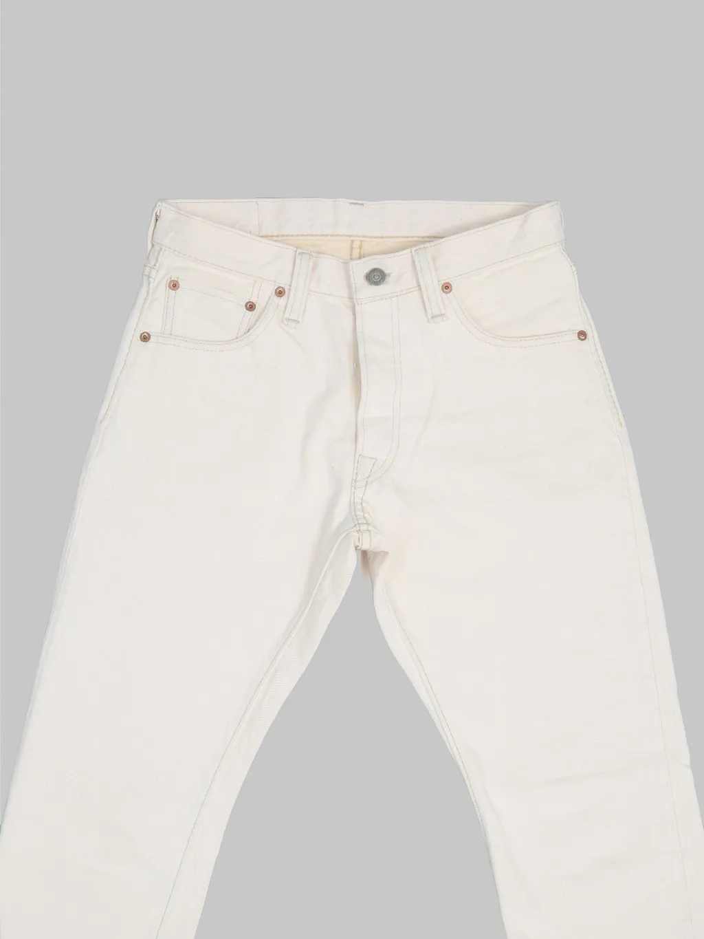 Pure Blue Japan 1172-2 14oz Ecru Denim Relaxed Tapered Jeans
