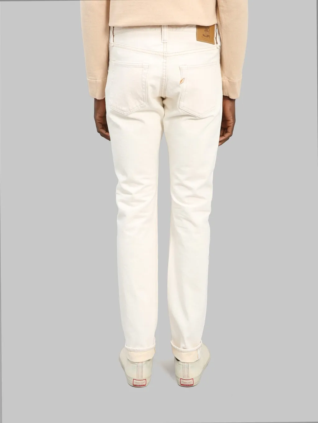 Pure Blue Japan 1172-2 14oz Ecru Denim Relaxed Tapered Jeans