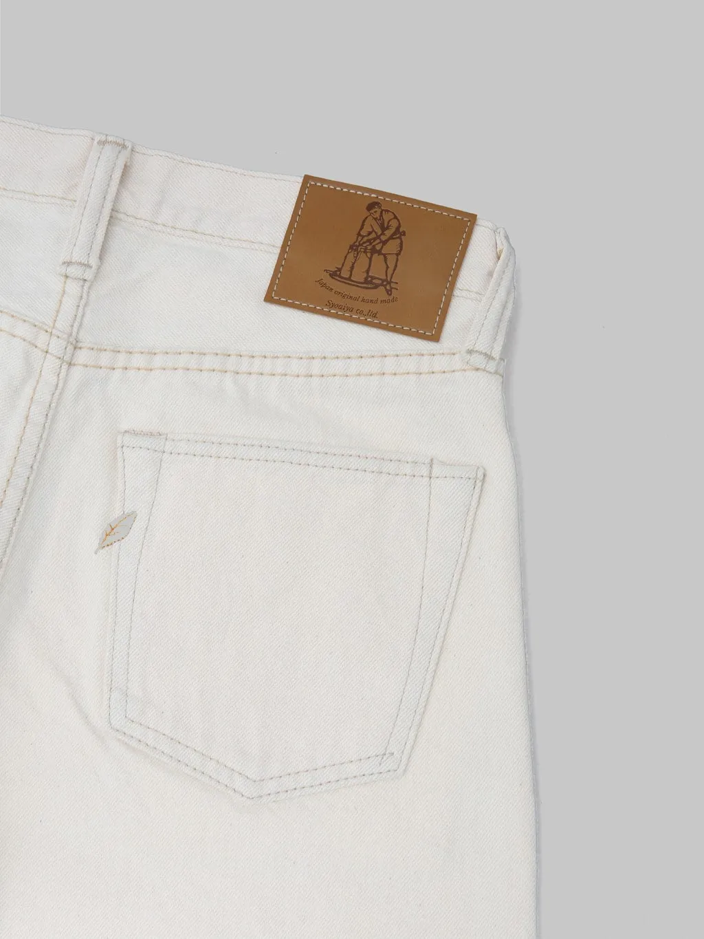 Pure Blue Japan 1172-2 14oz Ecru Denim Relaxed Tapered Jeans