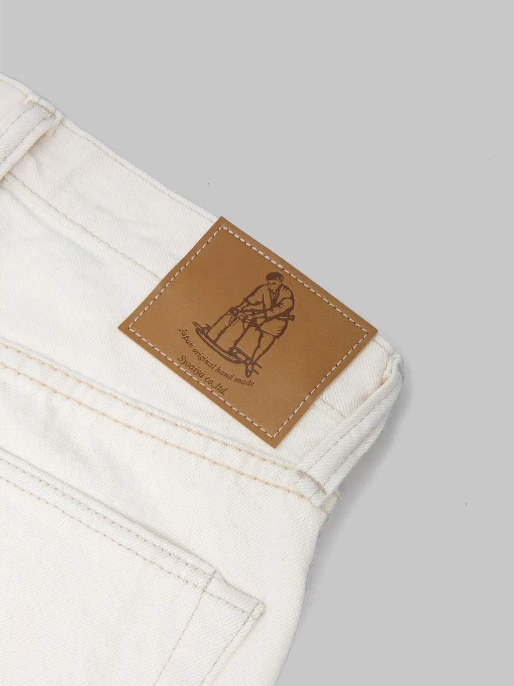 Pure Blue Japan 1172-2 14oz Ecru Denim Relaxed Tapered Jeans