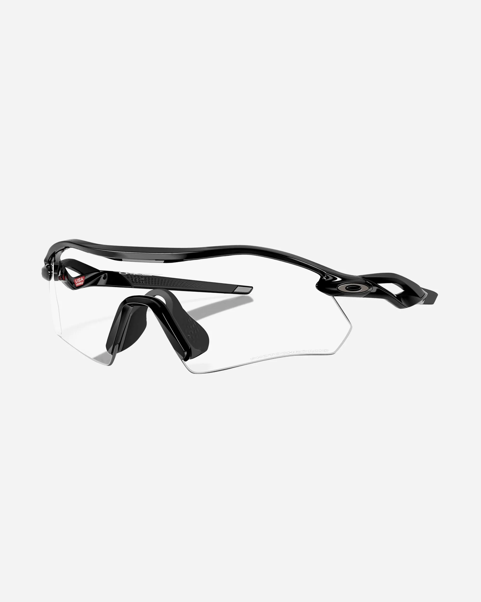 Radar Plate Sunglasses Polished Black / Clear to Black Iridium Photochromic