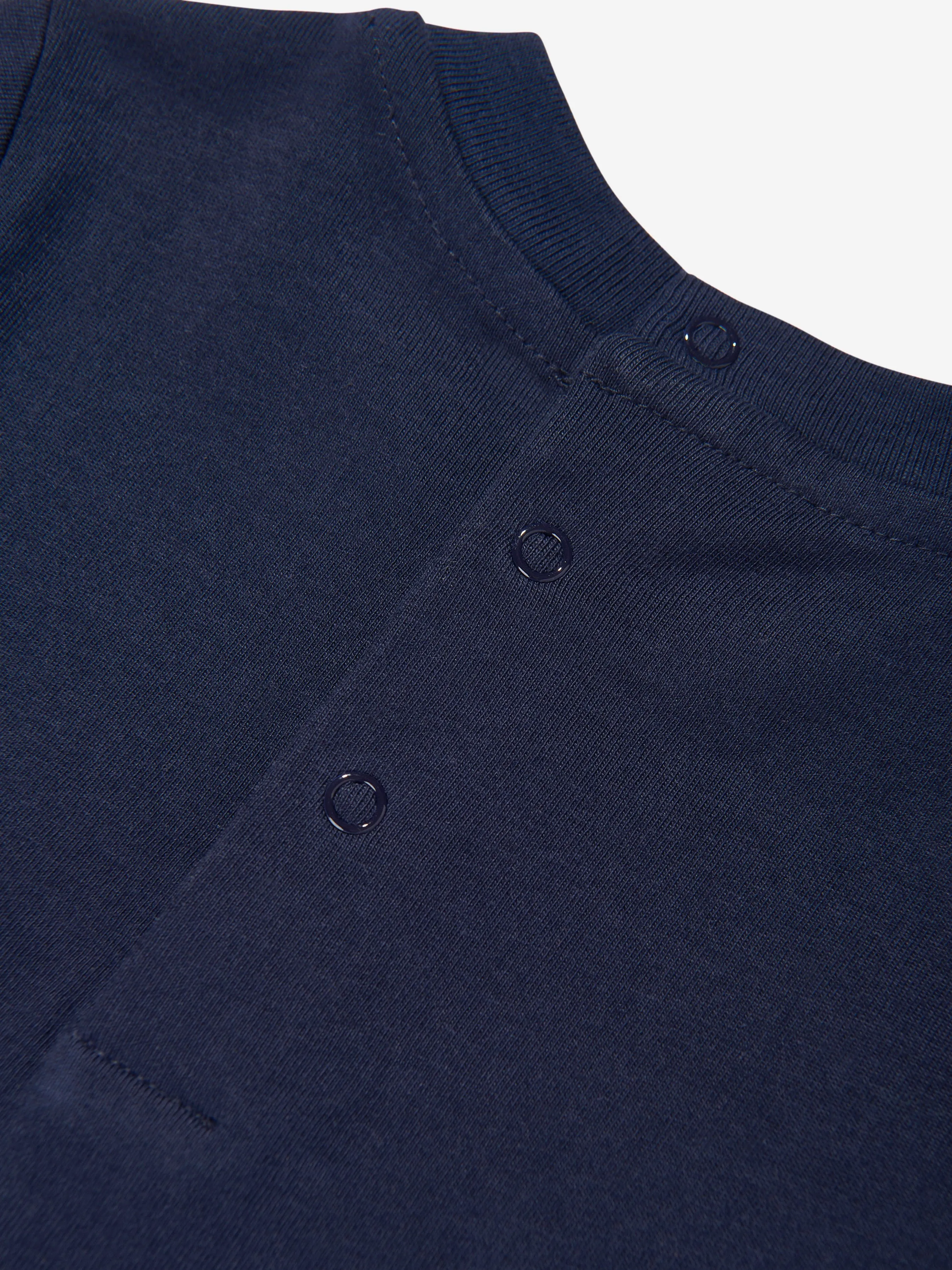 Ralph Lauren Baby Boys Dog Romper in Navy