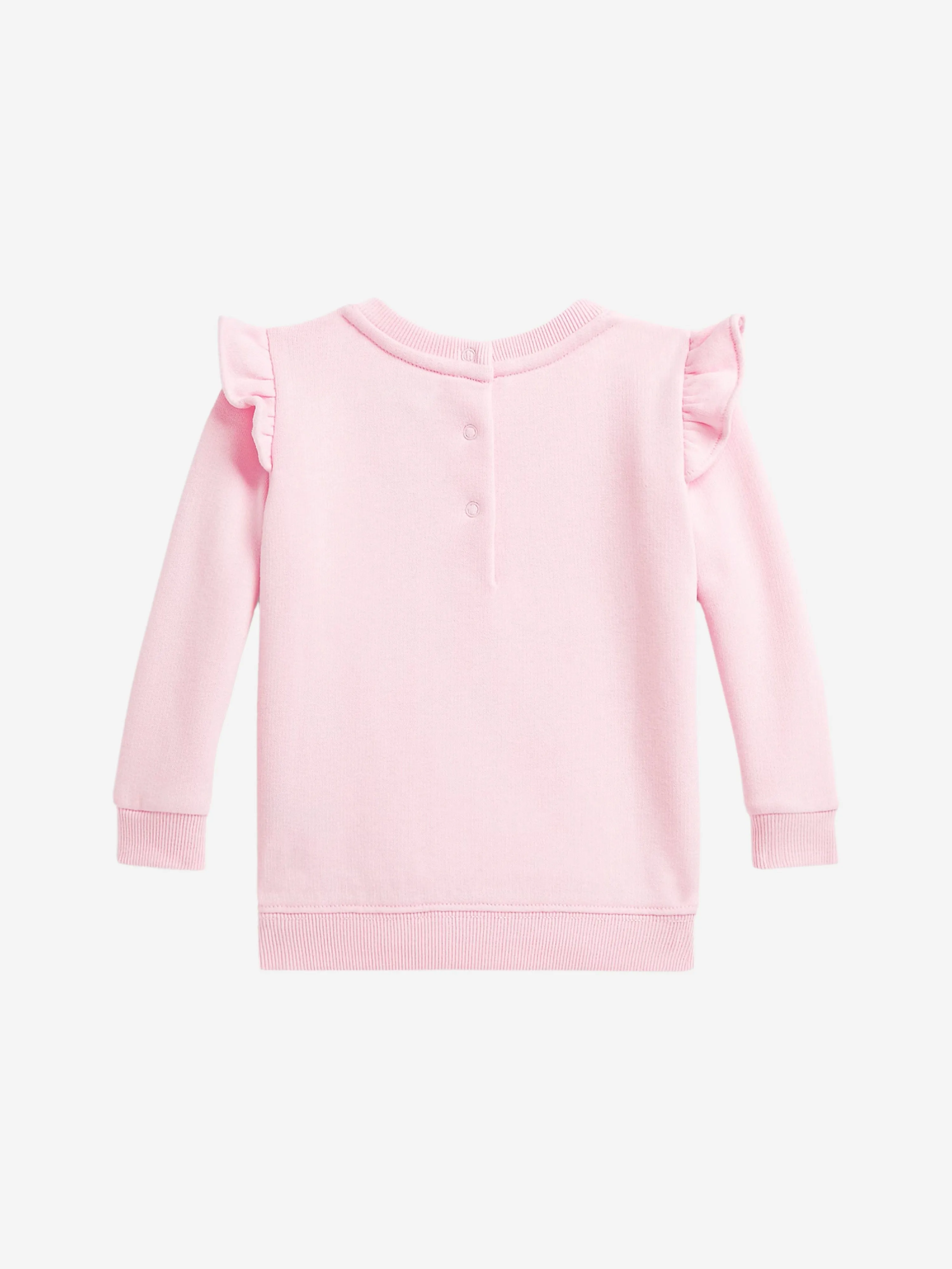 Ralph Lauren Baby Girls Bear Sweatshirt in Pink