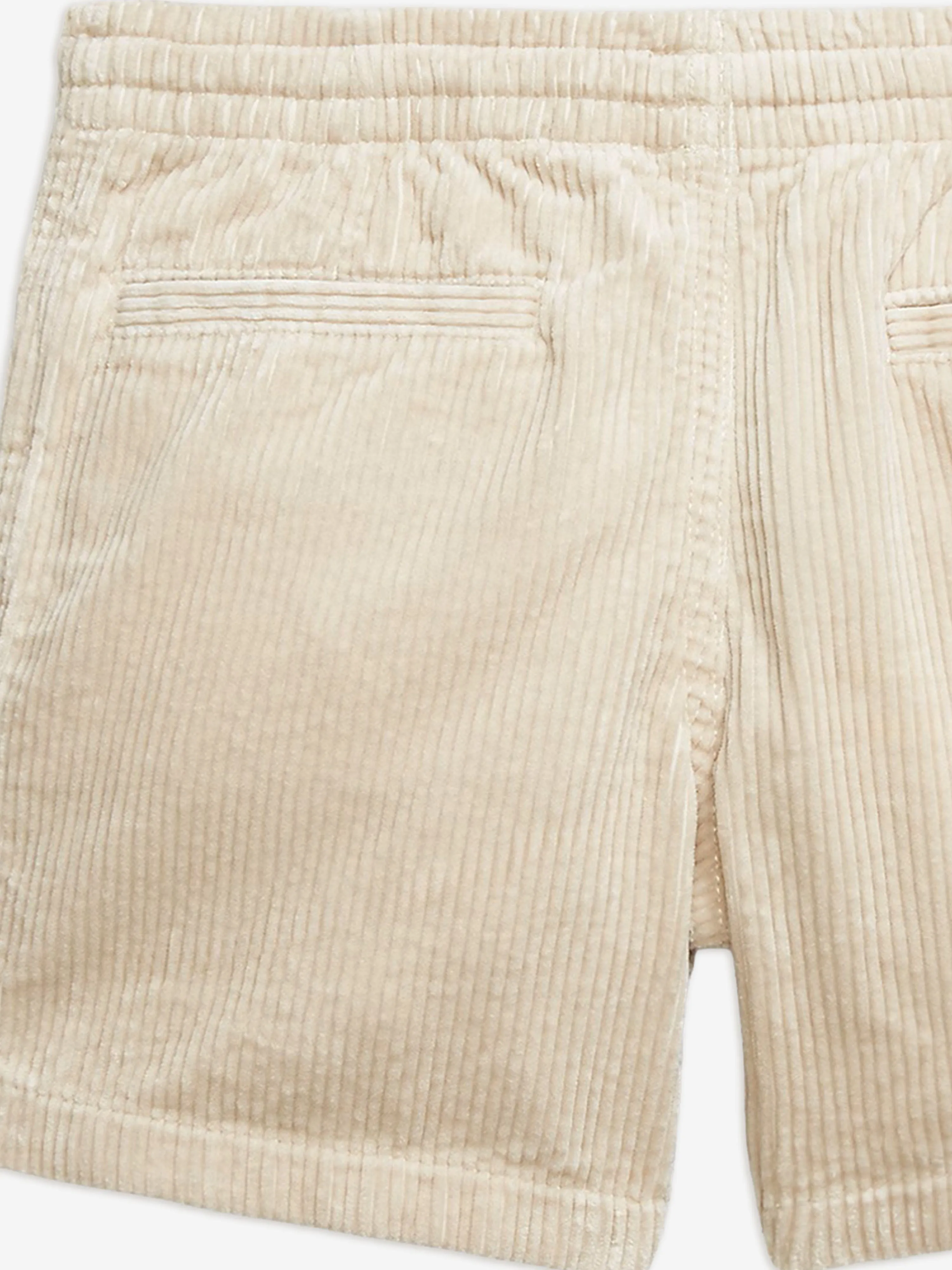 Ralph Lauren Boys Corduroy Prepster Shorts in Beige