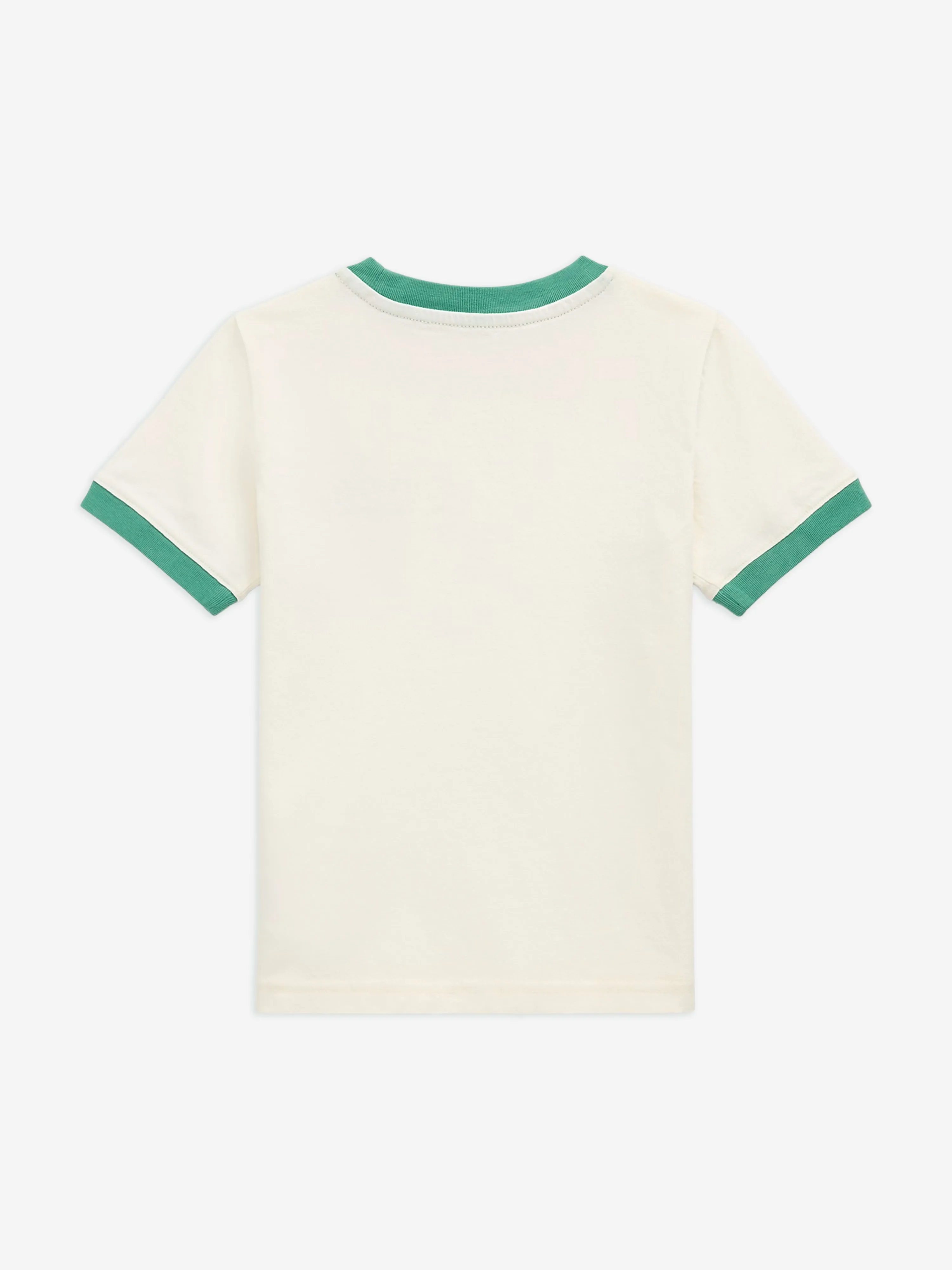 Ralph Lauren Boys Polo T-Shirt in Ivory