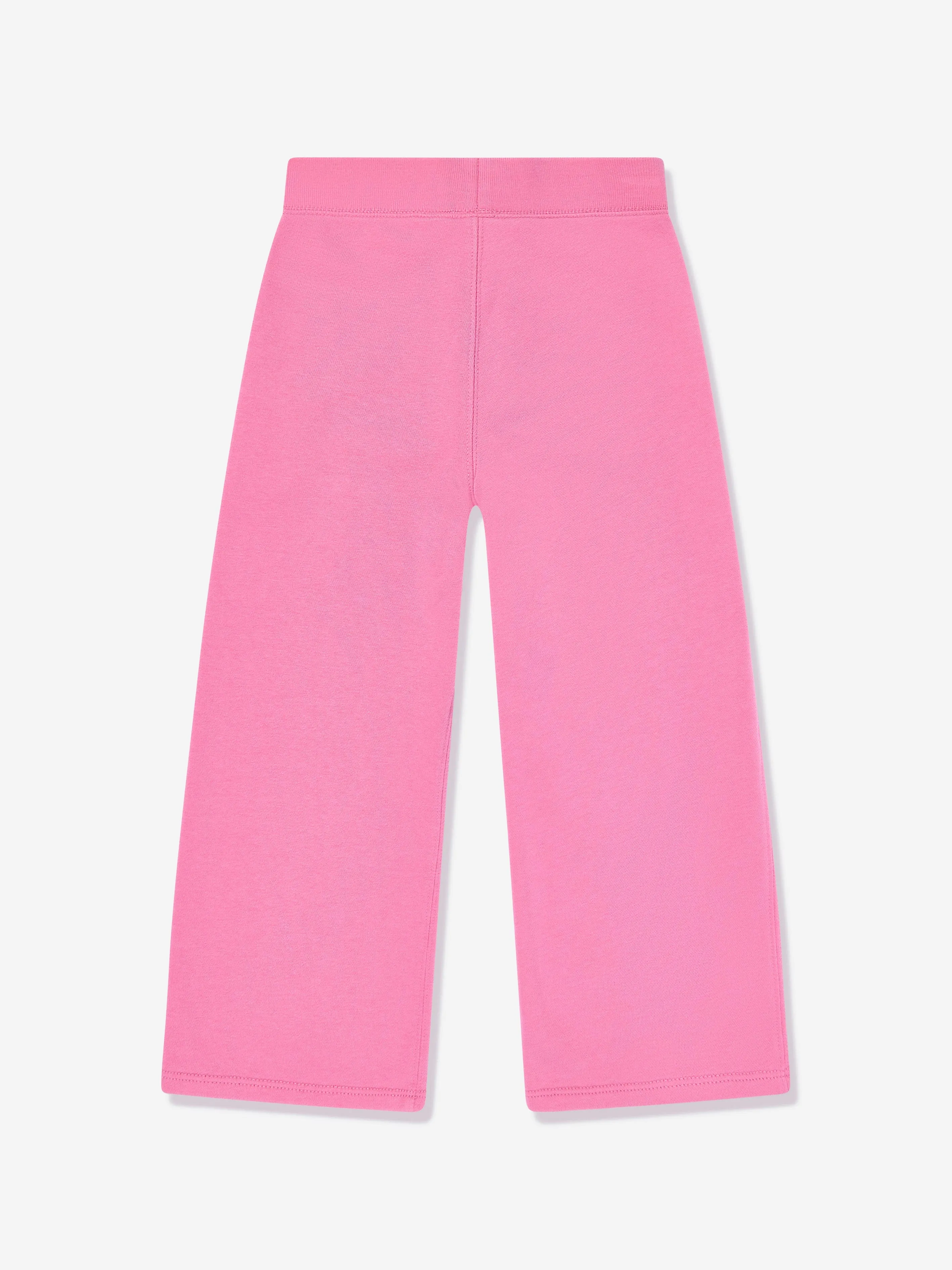 Ralph Lauren Girls Logo Joggers in Pink