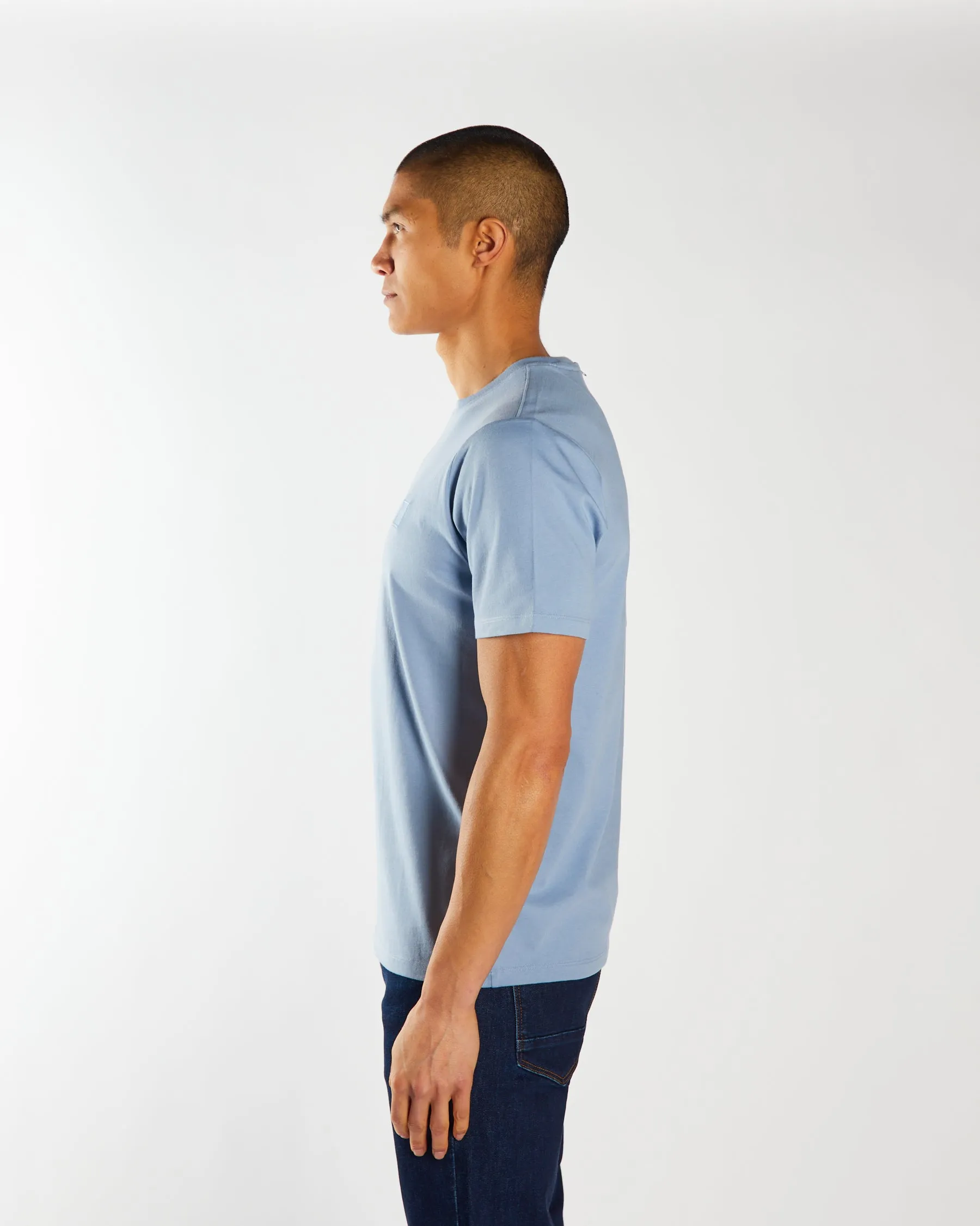 Reed Tee Cielo Blue