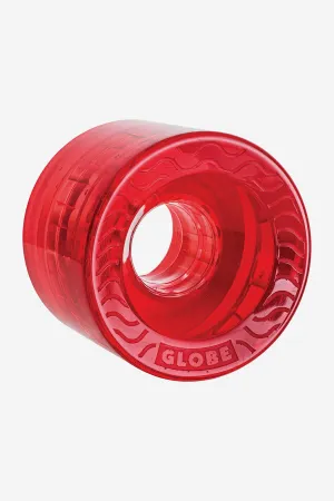 Retro Flex Cruiser Wheel - Clear/Red