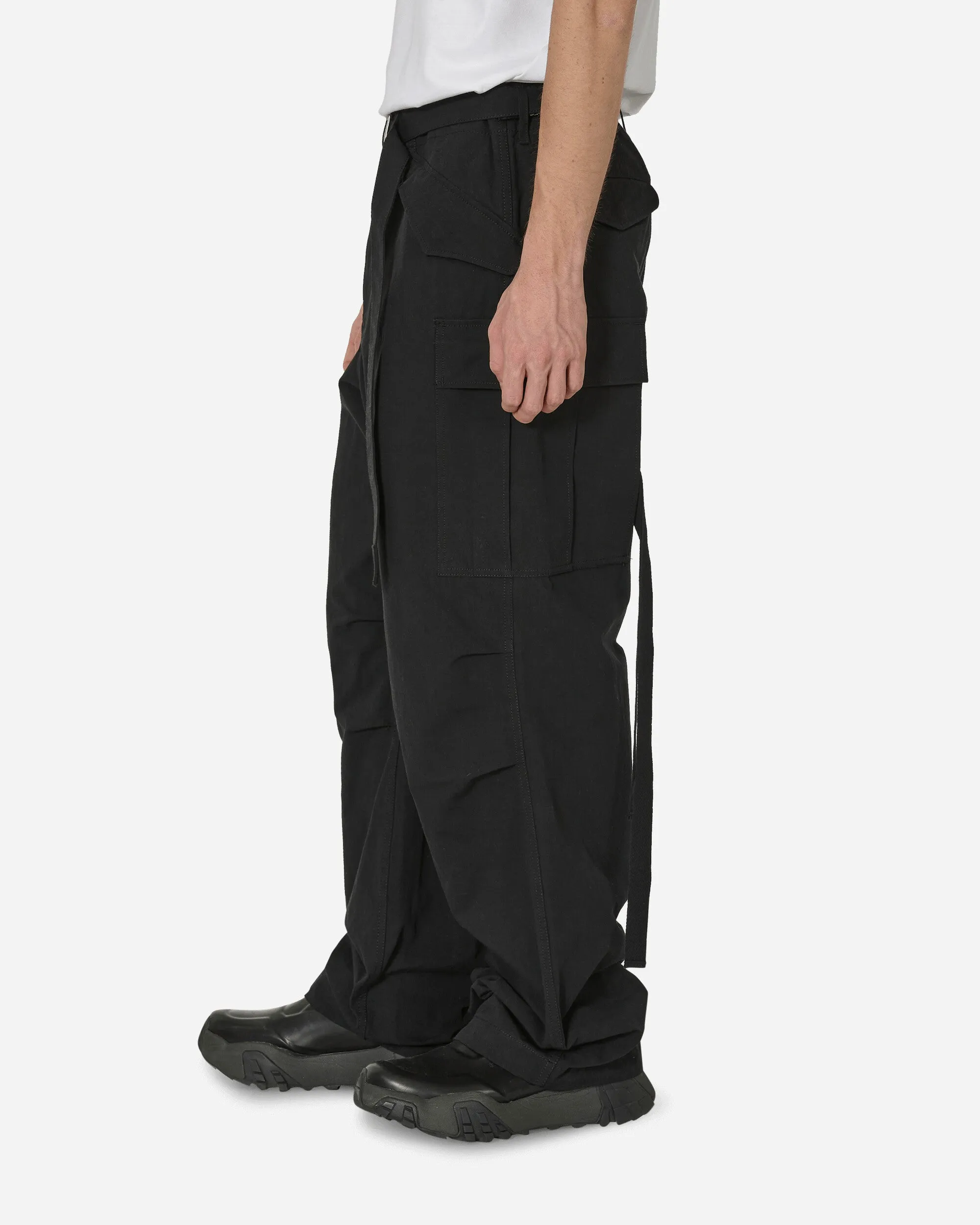 Rip Stop Pants Black