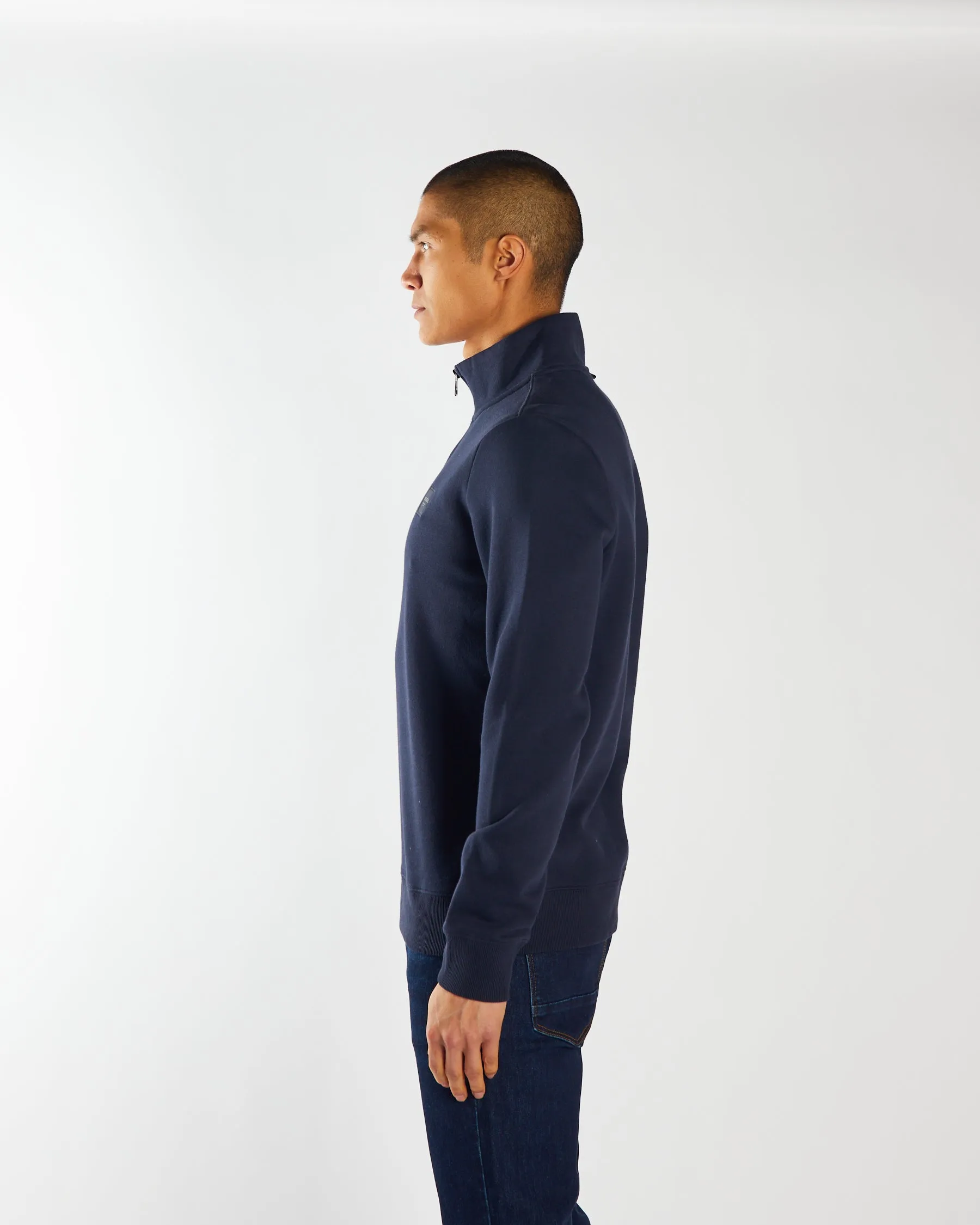 Roth Half Zip Salute Navy