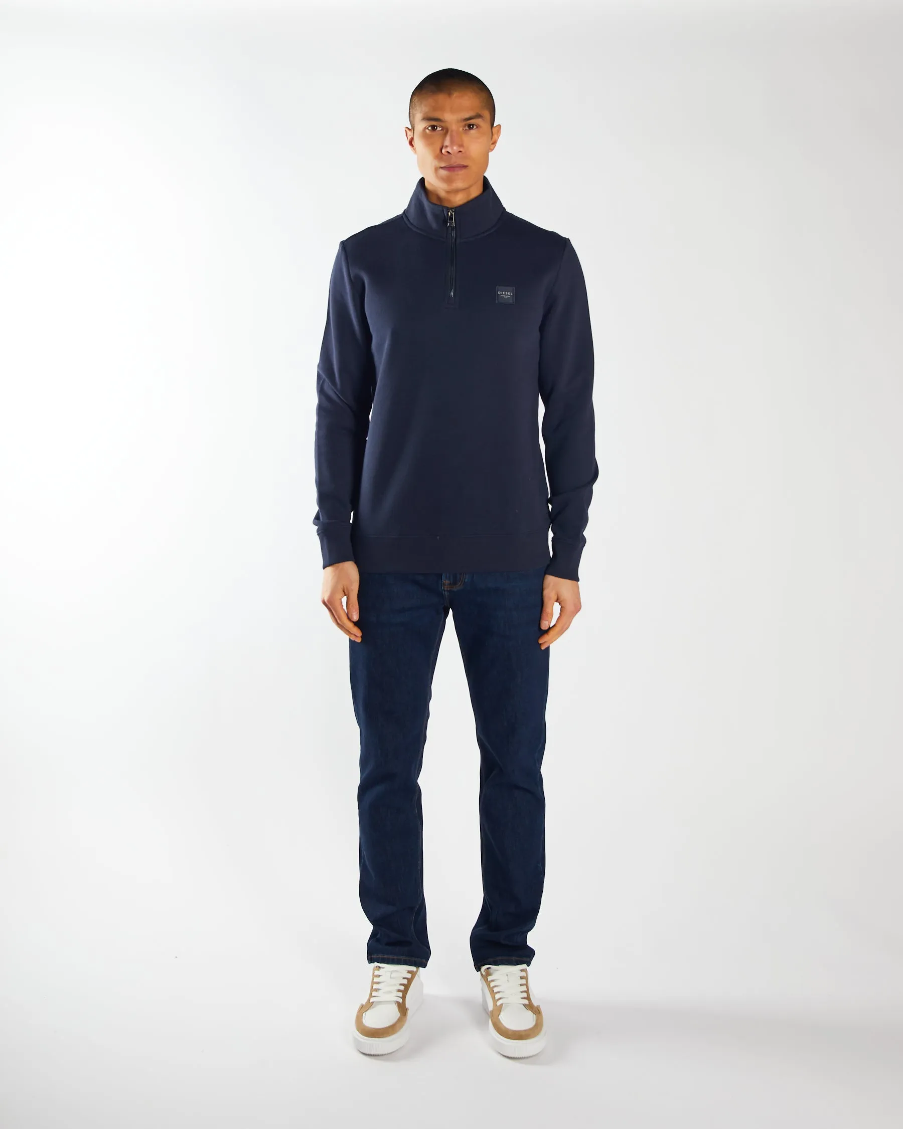 Roth Half Zip Salute Navy