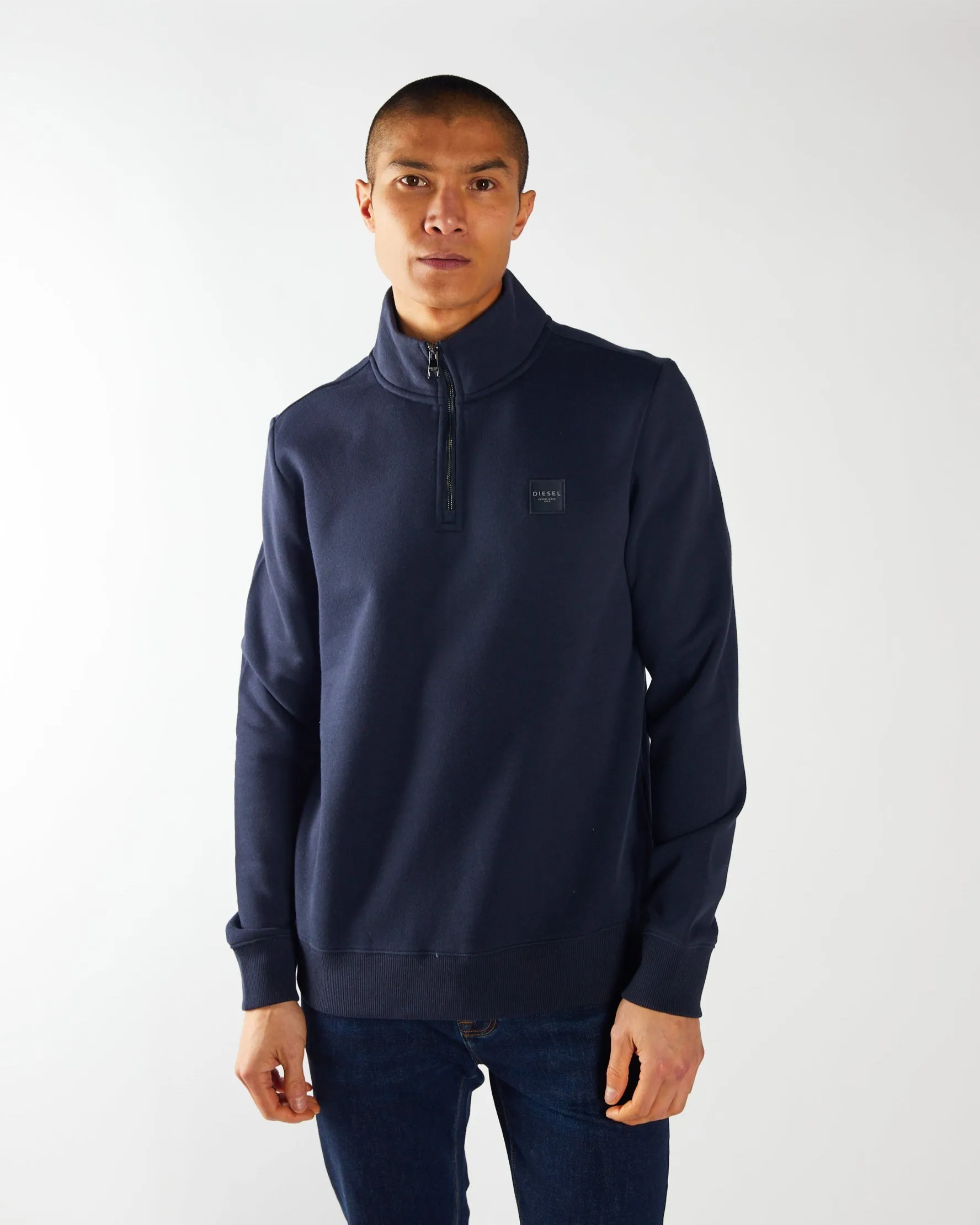 Roth Half Zip Salute Navy